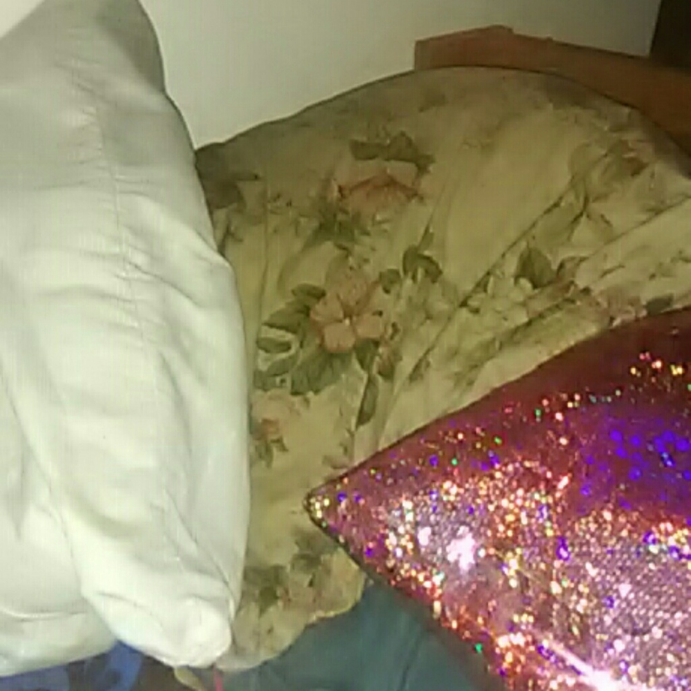 The flower pillow